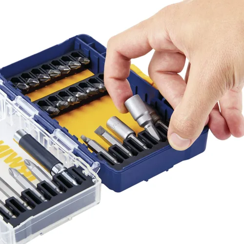 Vista 3 de Irwin Tools IRWIN - Juego de puntas de destornillador, 24 piezas (IWAF1224)