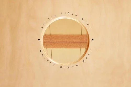 Vista 8 de Cajon Box Drum con cuerdas internas para efecto de trampa, Espresso Burst, no fabricado en China, 100% abedul báltico, serie Woodcraft, 2 años
