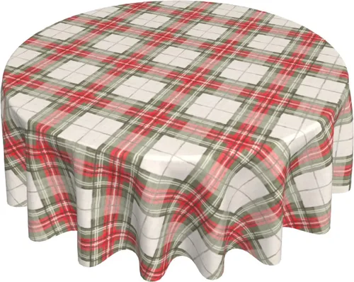 Vista 65 de Giwawa Mantel de Mesa Redondo con Bandera de EE. UU., Mantel Americano con Estrellas, Mariposas, Círculo, 152 cm. Mantel del 4 de julio, Día