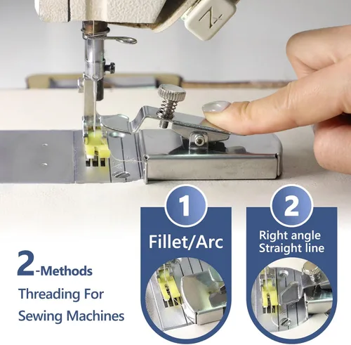Vista 5 de Buddy Sew - Guía de costura magnética, guía de costura magnética de tercera generación para máquina de coser, guía de máquina de coser