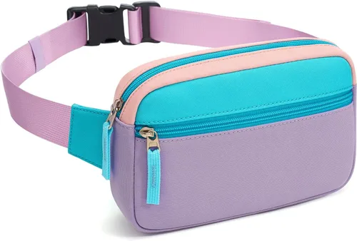Vista 17 de Riñonera para adolescentes, bolsa para cinturón, bonita bolsa cruzada para regalo