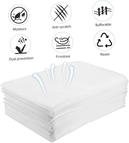 Vista 3 de STOBOK 100 Uds. Sobres de burbujas acolchados sobres de placas de relleno de algodón Embalaje de papel de embalaje suministros para bolsas de envío