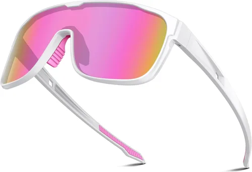 Vista 12 de Gafas de sol deportivas polarizadas para hombres y mujeres, jóvenes, béisbol, correr, ciclismo, conducción, pesca, tenis, golf, motor TAC UV400 TR90