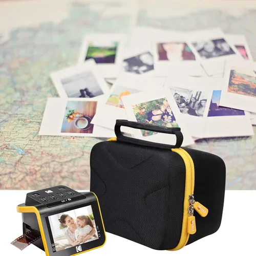 Vista 9 de Mchoi Funda rígida para Kodak Slide N SCAN, funda de transporte EVA a prueba de golpes para escáner de películas y diapositivas Kodak con pantalla