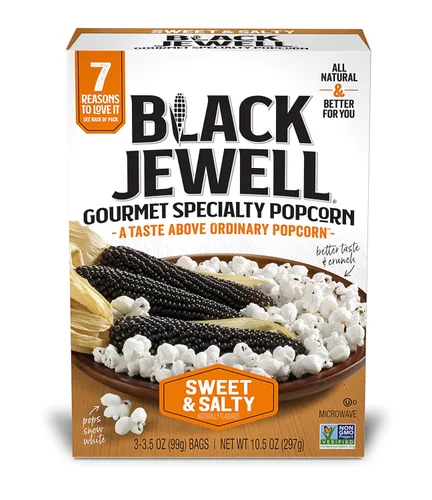 Vista 7 de Black Jewell Palomitas de maíz gourmet blancas para microondas, toque de mantequilla, 10.5 onzas (paquete de 1)