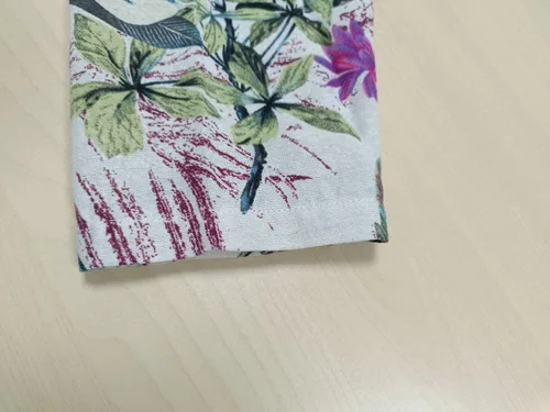 Vista 6 de Ladyful Vestido camisero de lino y algodón con botones y estampado casual para mujer