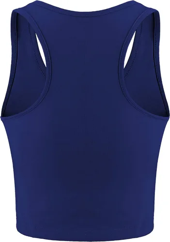 Vista 5 de Boao 4 camisetas básicas sin mangas de espalda cruzada para mujer