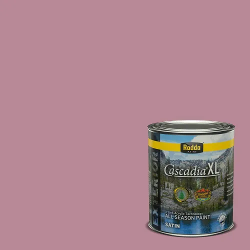Vista 2 de Rodda Paint CASCADIA XL - Pintura satinada e imprimación para exteriores en uno, cuarto de galón, diosa de la luna