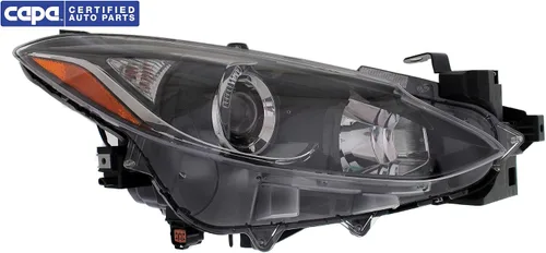 Vista 8 de Evan Fischer Faro compatible con MAZDA 3 14-16 RH Montaje del lado del pasajero Halógeno Hatchback/Sedan - CAPA