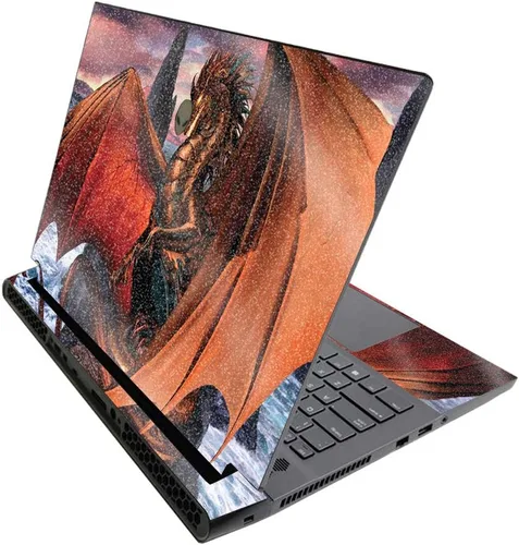 Vista 39 de MightySkins - Skin brillante con purpurina para Alienware M17 R3 (2020) y M17 R4 (2021) - Diversión de los años 90 Acabado duradero con purpurina