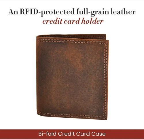 Vista 2 de Style N Craft Men's Bifold Credit Card Case