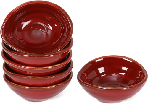 Vista 9 de vicrays Cuencos de Cerámica para Salsa de Inmersión – Pequeñas Tazas de Salsa para Charcutería, Platos de Aceite para Condimentos de Preparación