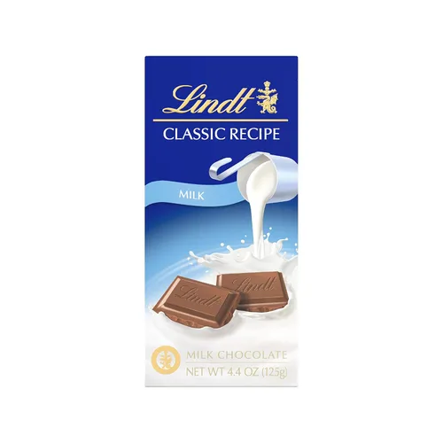 Vista 17 de Lindt CLASSIC RECETE Barra de caramelo de chocolate con leche, 4.4 onzas, paquete de 12