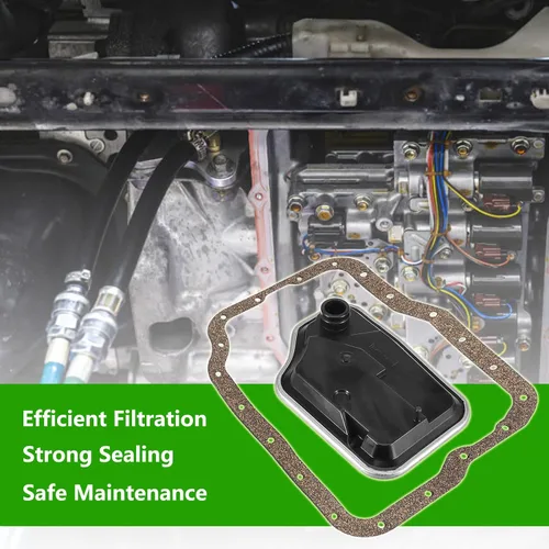Vista 2 de TOP-VIGOR Kit de juntas de cárter de aceite de filtro de transmisión automática para Mazda Lincoln Fusion 2006-2014, kit de filtro de transmisión