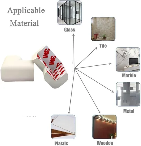 Vista 113 de Protectores de espuma compatibles con anclaje de pared para muebles, protectores de espuma para paredes, protectores de esquina con funciones