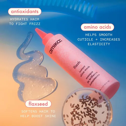 Vista 3 de amika Flash Instant Shine Mask
