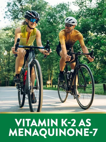 Vista 4 de Nature's Truth Vitamina K2 MK-7 100 mcg 180 cápsulas blandas Suplemento sin OMG y sin gluten