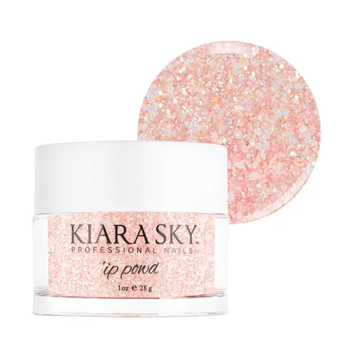 Vista 20 de Polvo de inmersión Kiara Sky tonos rosados 1 oz, Bee-My-Kini