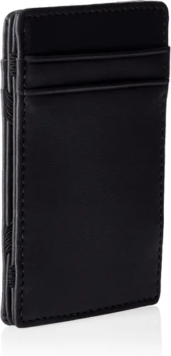 Vista 2 de Royce - Cartera de piel mágica, Negro), 117-5