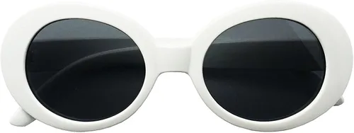 Vista 2 de MOD gafas de sol ovaladas (blancas)