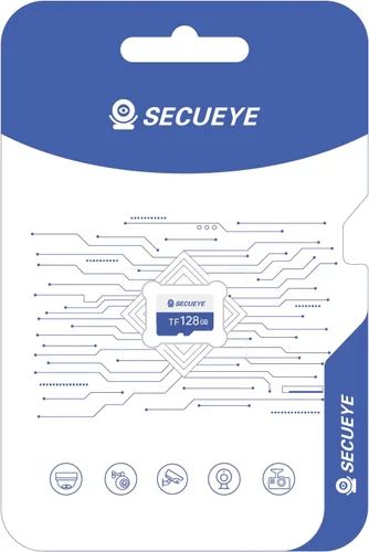Vista 10 de SECUEYE - Tarjeta de memoria TF de 64 GB clase 10 FAT32 de alta velocidad de lectura/escritura 24/7 grabación para cámara de seguridad Dash Cam
