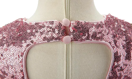 Vista 7 de Bow Dream 2 piezas de vestido de bebé niña con mariposas para boda, bautizo, bautizo, fiesta de 0 a 24 meses