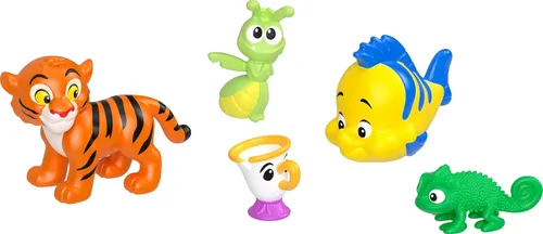 Vista 6 de Mattel Disney Princess & Friends - Paquete de 5 muñecas pequeñas