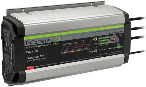 Vista 4 de ProTournament Elite 3 240 24 Amp 2-Bank Cargador de batería