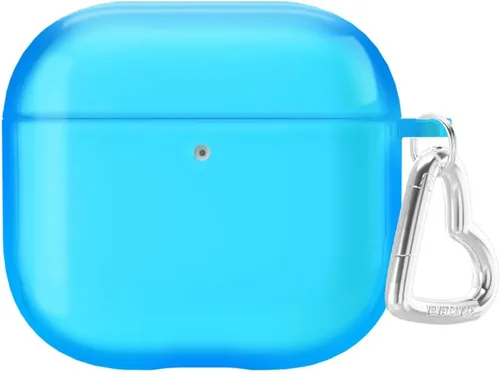 Vista 46 de VELVET CAVIAR Funda compatible con AirPods 4 con llavero, bonitas fundas protectoras duras de 4ª generación para mujer, diseño de lunares azules
