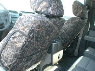 Vista 4 de Durafit Seat Covers, Hecho para adaptarse a asientos de cubo F150 2010-2014 con bolsas de aire de impacto lateral