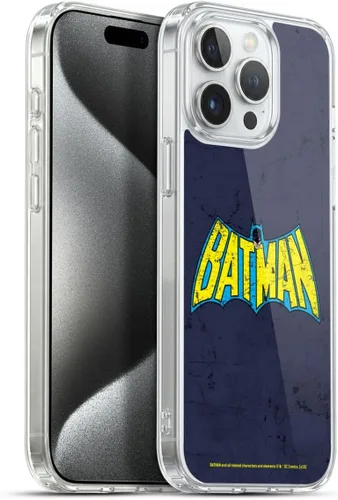 Vista 189 de Head Case Designs Funda de gel con licencia oficial de Batman DC Comics Bat Signal Logos [protección de grado militar] compatible con Apple iPhone 7