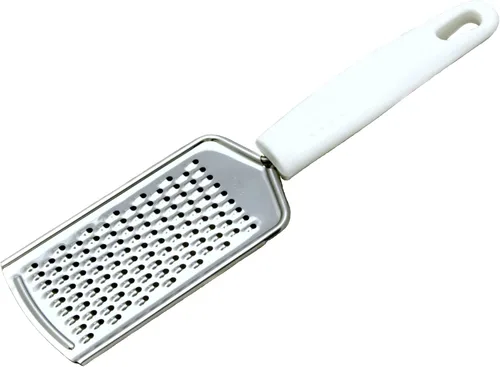 Vista 4 de Chef Craft Select - Rallador grueso de mano, 9.5 pulgadas, color blanco