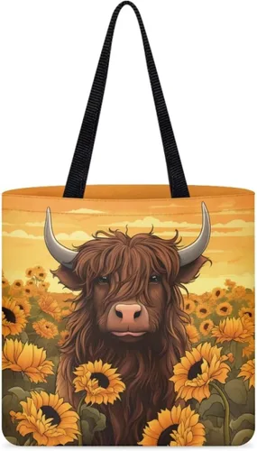 Vista 11 de Upetstory Bolsa de lona reutilizable para compras de comestibles