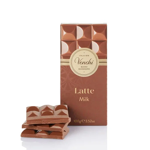 Vista 10 de Venchi Cuor di Cacao Barra de chocolate extra oscuro 75% 3.52oz (paquete de 2)