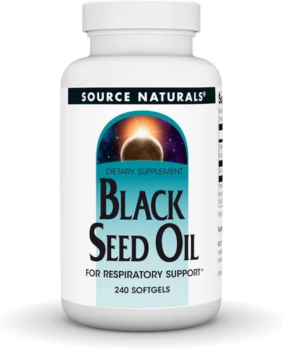 Vista 6 de Source Naturals, Aceite de semilla negra - 60 cápsulas blandas