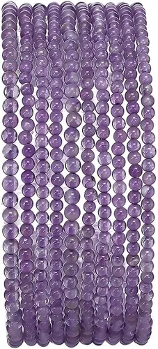 Vista 28 de BEADIA Cuentas redondas de jade africano natural de piedra suelta semipreciosas para hacer joyas 4MM 38cm/hebra