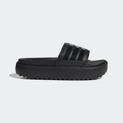 Vista 2 de adidas Sandalias Adilette de plataforma para mujer
