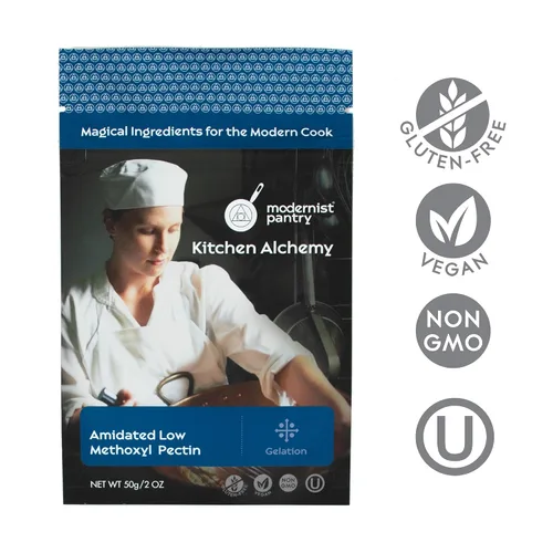 Vista 2 de Pectina - Amidated Low Methoxyl GMO Vegan OU Kosher Certified - 50g/2oz
