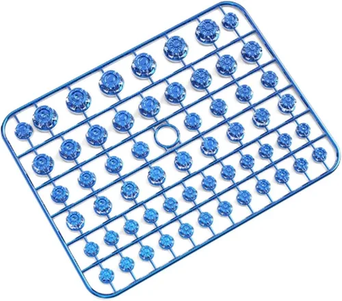 Vista 12 de LeosHi 58PCS Universal Motorcycle Screw Nut Bolt Caps Cover Parts Kit ABS Colorful Compatible with FZ1 FAZER FZ6 FZ6R FZ8 XJ6 MT-07 MT-09
