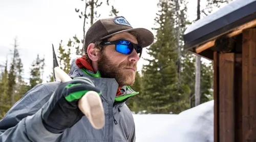 Vista 7 de Wiley X Peak Captivate - Lentes de sol polarizados, lentes de seguridad para hombres y mujeres, protección ocular UV para tiro, pesca, ciclismo
