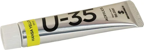 Vista 4 de U-35 Burnt Shener, 0.7 fl oz (0.7 fl oz), juego de 3, 671 Turner, pintura acrílica acrílica Shener quemado