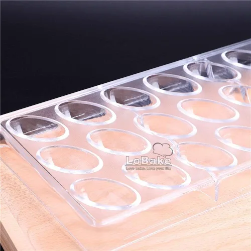 Vista 6 de 21 cavidades pequeña colina concha mar sofá forma policarbonato PC chocolate molde cubo hielo molde hacer dulces moldes DIY hornear cosas