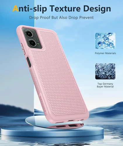 Vista 488 de FNTCASE Funda para iPhone 17 Pro: Fundas delgadas translúcidas de color azul claro compatibles con MagSafe, protección completa de la cámara
