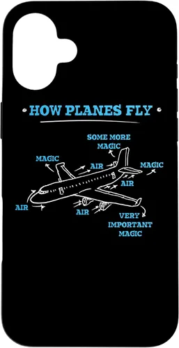Vista 23 de Regalo de avión para pilotos y nerds de aviación - Funda Wie para iPhone 17