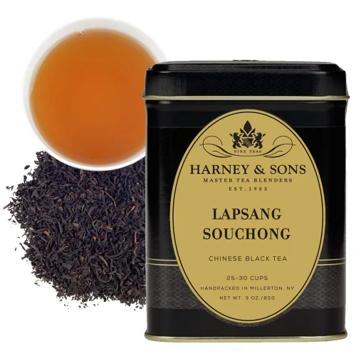 Vista 12 de Harney & Sons Té suelto Black Cask en lata, Bourbon, 4 oz