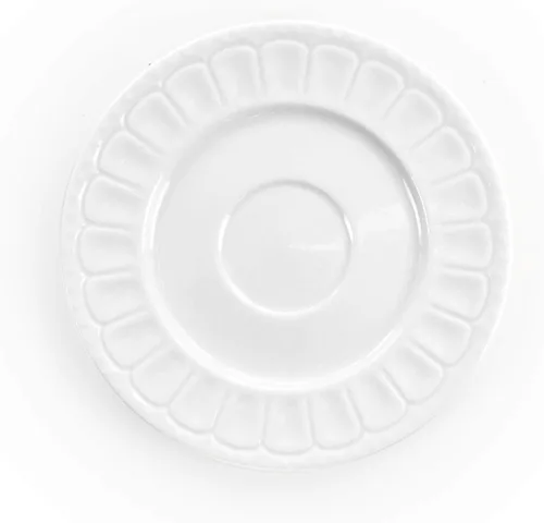 Vista 12 de Elama Charlotte - Vajilla de porcelana (20 piezas), color blanco