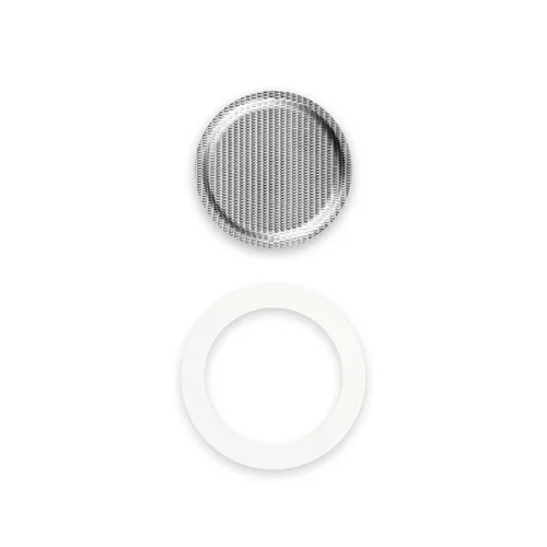 Vista 2 de Bialetti Ricambi, acero inoxidable, SS 2 tazas, gris