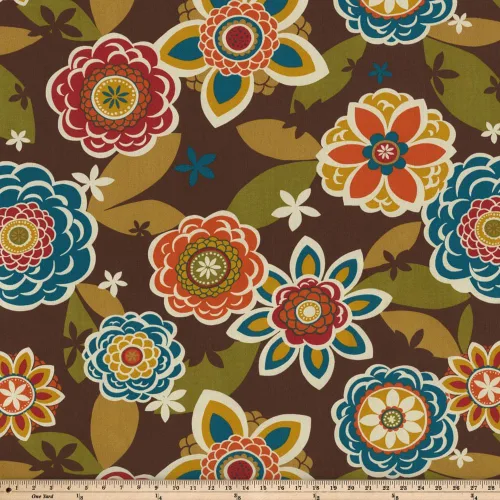 Vista 8 de Pillow Perfect - Almohada perfecta para exterior / interior, cojín Annie color chocolate. Marrón/Naranja Annie