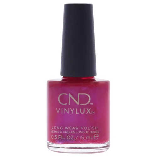 Vista 15 de CND Vinylux Esmalte de uñas de larga duración rosado, brillo similar al gel y color resistente al desconchonamiento, 0.5 fl oz Aurora #295