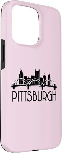 Vista 60 de iPhone 16 Pittsburgh Skyline 412 Steel City Case